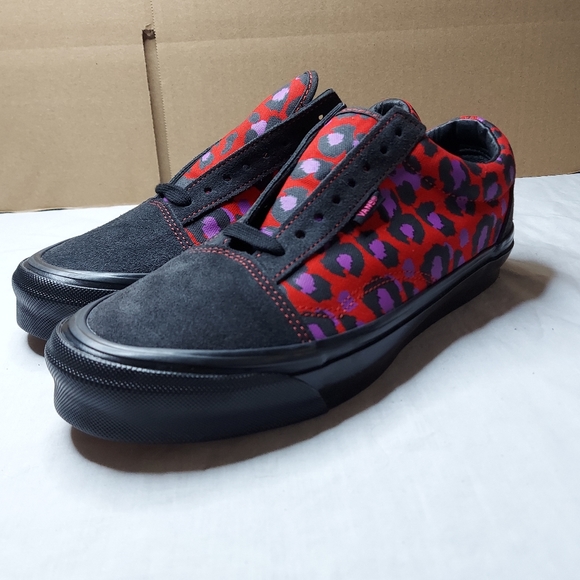 Vans Shoes Vans Old Skool X Stray Rats Raven Racing Red Size